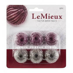 Bolas de lavado Cactus LeMieux en paquete de 6 Bolas de lavado Cactus LeMieux en paquete de 6