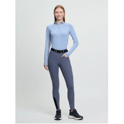 Legging de equitación Amy LeMieux mujer Sombra Azul