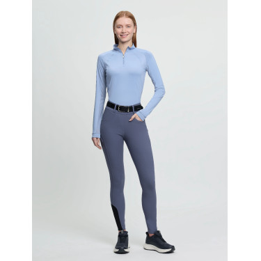 Legging de equitación Amy LeMieux mujer Sombra Azul