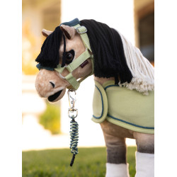 Cabestro de moda para juguete Mini Poni LeMieux Macarrón Verde