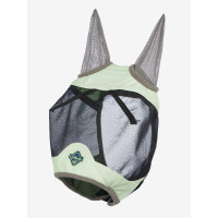 Máscara antimoscas Visor-Tek Camo orejas Macarrón Verde