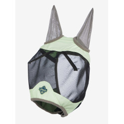 Máscara antimoscas Visor-Tek Camo orejas Macarrón Verde