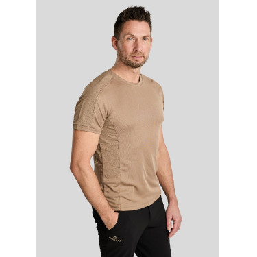 Camiseta de malla Montar MoLui hombre Latté Marr&amp;amp;amp;oacute;n