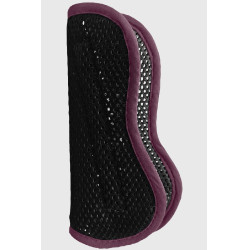 Forros de las protecciones con carcasa en malla 3D de terciopelo ProConfort Kalou Negro / burdeos