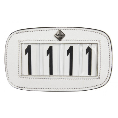 Número de salida para mantilla LeMieux 4 numeros blancos