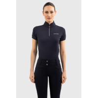 Polo Harcour Fuega Harcour manga corta mujer Francia Marino Azul marino
