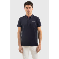 Polo Harcour Fuego de manga corta para hombre Francia Marino Azul marino Polo Harcour Fuego de manga corta para hombre Francia Marino Azul marino