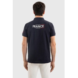Polo Harcour Fuego de manga corta para hombre Francia Marino Azul marino Polo Harcour Fuego de manga corta para hombre Francia Marino Azul marino