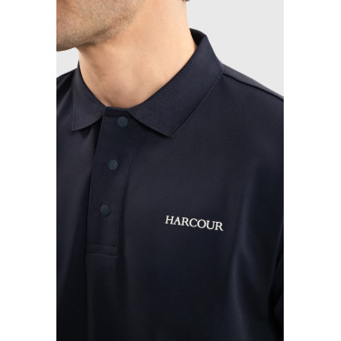 Polo Harcour Fuego de manga corta para hombre Francia Marino Azul marino Polo Harcour Fuego de manga corta para hombre Francia Marino Azul marino