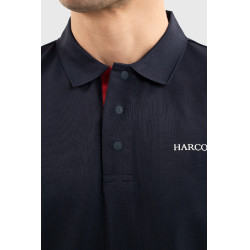 Polo Harcour Fuego de manga corta para hombre Francia Marino Azul marino Polo Harcour Fuego de manga corta para hombre Francia Marino Azul marino