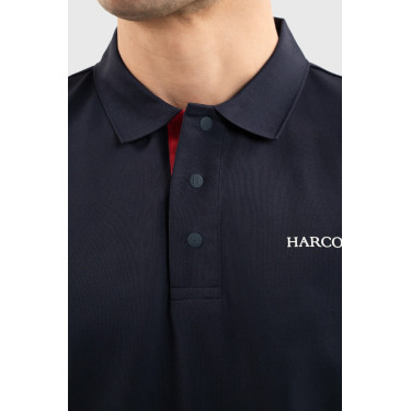 Polo Harcour Fuego de manga corta para hombre Francia Marino Azul marino Polo Harcour Fuego de manga corta para hombre Francia Marino Azul marino