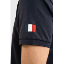Polo Harcour Fuego de manga corta para hombre Francia Marino Azul marino Polo Harcour Fuego de manga corta para hombre Francia Marino Azul marino