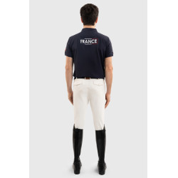Polo Harcour Fuego de manga corta para hombre Francia Marino Azul marino Polo Harcour Fuego de manga corta para hombre Francia Marino Azul marino