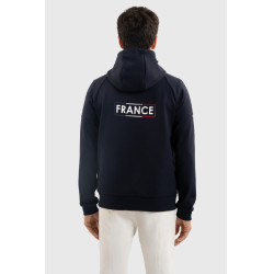 Sudadera Harcour Frank hombre Francia Marino Azul marino