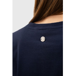 Camiseta Harcour Aquila de manga corta para mujer Francia Marino Azul marino