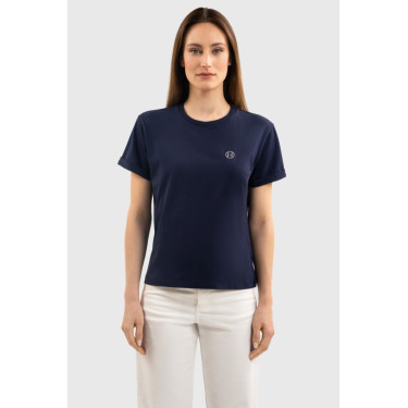 Camiseta Harcour Hydra de manga corta para mujer Marino Azul marino