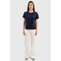 Camiseta Harcour Hydra de manga corta para mujer Marino Azul marino