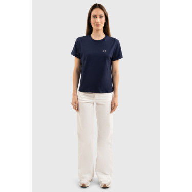Camiseta Harcour Hydra de manga corta para mujer Marino Azul marino