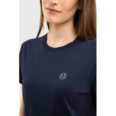 Camiseta Harcour Hydra de manga corta para mujer Marino Azul marino