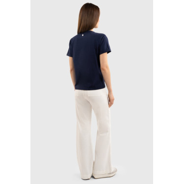 Camiseta Harcour Hydra de manga corta para mujer Marino Azul marino