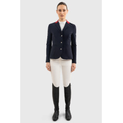 Chaqueta de concurso Harcour Figara mujer Francia Marino Azul marino