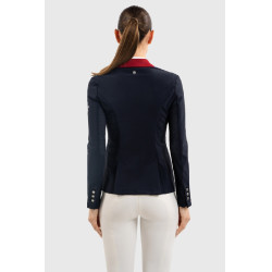 Chaqueta de concurso Harcour Figara mujer Francia Marino Azul marino
