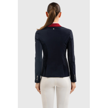 Chaqueta de concurso Harcour Figara mujer Francia Marino Azul marino