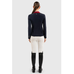 Chaqueta de concurso Harcour Figara mujer Francia Marino Azul marino