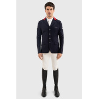 Chaqueta de concurso Harcour Figaro hombre Francia Marino Azul marino