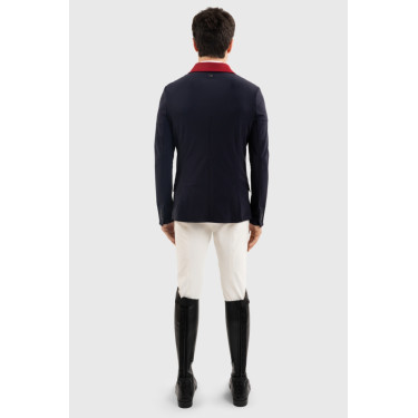 Chaqueta de concurso Harcour Figaro hombre Francia Marino Azul marino