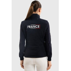Chaleco sin mangas Harcour Flicka mujer Francia Marino Azul marino