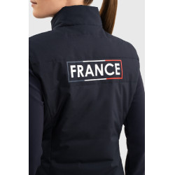 Chaleco sin mangas Harcour Flicka mujer Francia Marino Azul marino