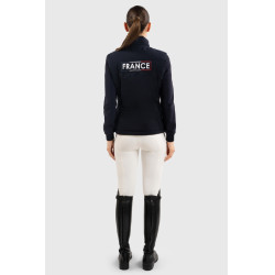 Chaleco sin mangas Harcour Flicka mujer Francia Marino Azul marino