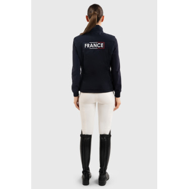Chaleco sin mangas Harcour Flicka mujer Francia Marino Azul marino