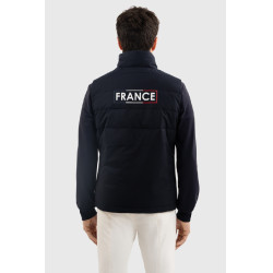 Chaleco sin mangas Harcour Flicko hombre Francia Marino Azul marino
