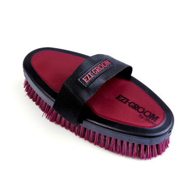 Cepillo esponja Ezi-Groom Shires Burdeos