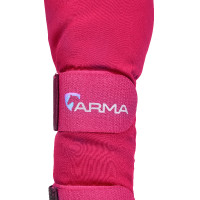 Protector de cola forrado Arma Shires Roja Rojo