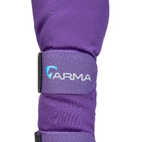Protector de cola forrado Arma Shires Roja Rojo