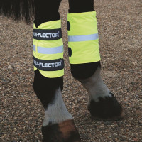 Polainas reflectantes Equi-Flector® Shires Rosa