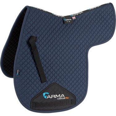 Mantilla Numnah Performance Shires Azul marino