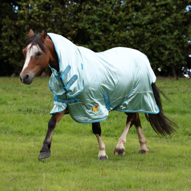 Manta antimoscas integral Shires Winnie & Me Azul Manta antimoscas integral Shires Winnie & Me Azul