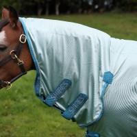 Manta antimoscas integral Shires Winnie & Me Azul