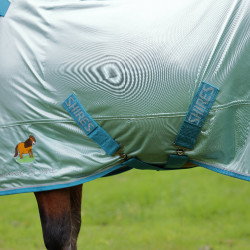 Manta antimoscas integral Shires Winnie & Me Azul Manta antimoscas integral Shires Winnie & Me Azul
