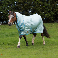 Manta antimoscas integral Shires Winnie & Me Azul Manta antimoscas integral Shires Winnie & Me Azul