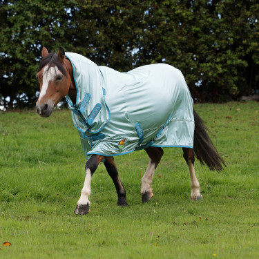 Manta antimoscas integral Shires Winnie & Me Azul Manta antimoscas integral Shires Winnie & Me Azul