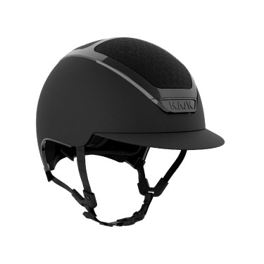 Casco Kask Dogma Chrome Swarovski Carpet Negro