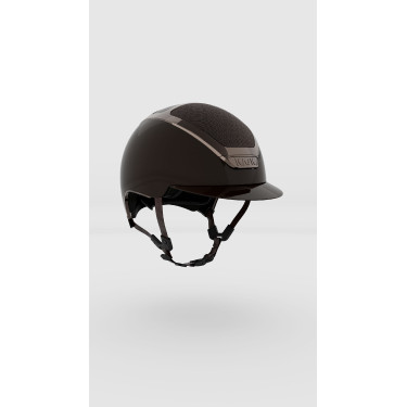 Casco Kask Dogma Pure Shine con barboquejo marrón claro Marrón espresso Marr&amp;amp;amp;oacute;n