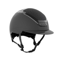 Casco Kask Dogma Pure Shine Swarovski medianoche remache Antracita Gris