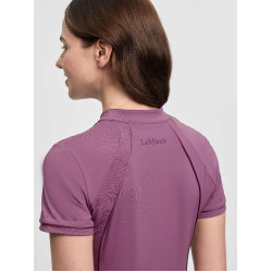 Capa base LeMieux de malla Lisa para mujer de manga corta Malva