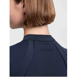 Capa base LeMieux de malla Lisa para mujer de manga corta Marino Azul marino